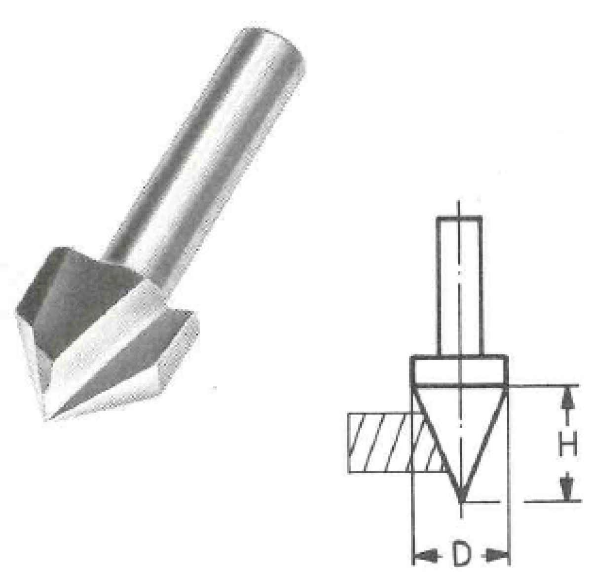 Fasenfräser FRF 14 Form C